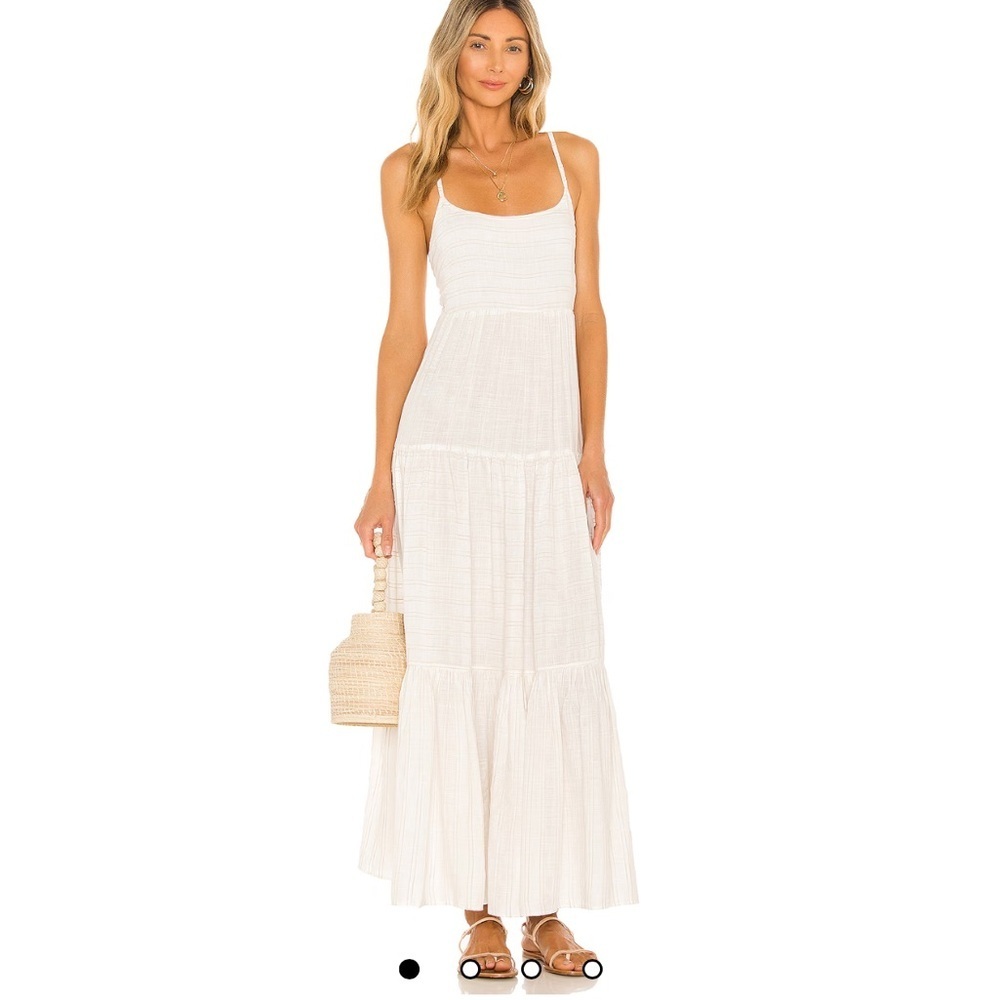 New | L Space | Santorini Dress in Cream Large - Picture 2 of 6